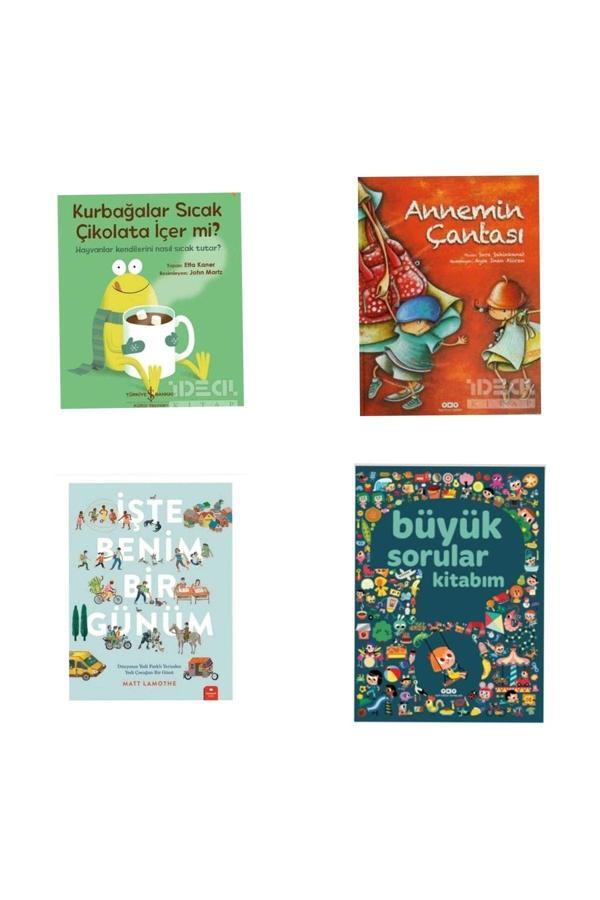 Kurbağlar Sıcak Çikolata , Büyük Sorular, Annemin Çantası , Işte Benim Bir Günüm - Zagrozal Yayınevi - Image 1