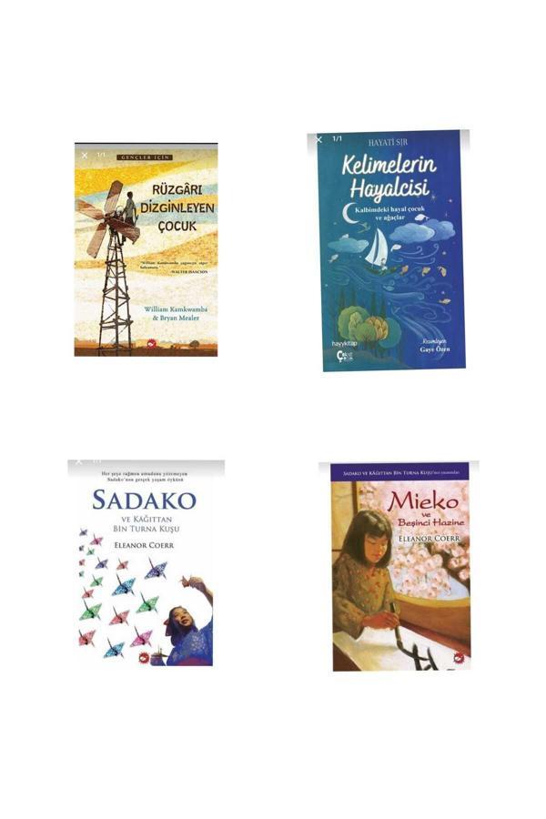 rüzgarı dizginliyen çocuk ,kelimelerin hayalcisi,sadako ve mieko - Zagrozal Yayınevi - Image 1