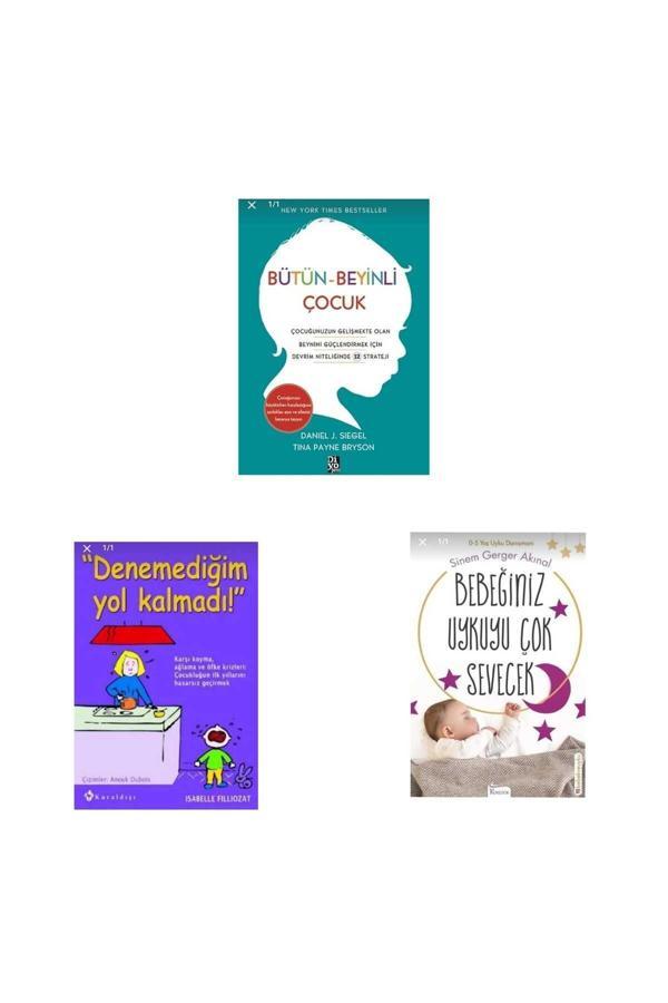 bütün beyinli çocuk ,denemediğim yol kalmadı ve bebeğiniz uykuyu çok sevecek - Zagrozal Yayınevi - Image 1
