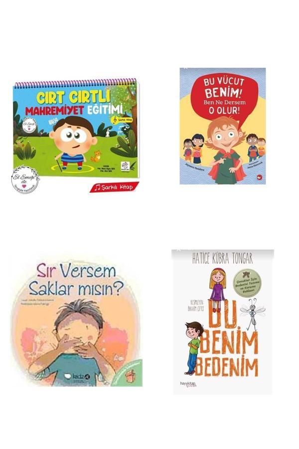 cırt cırtlı mahremiyet eğitimi, bu vücut benim ben ne , sır versem saklar mısın ve bu benım bedenim - Zagrozal Yayınevi - Image 1