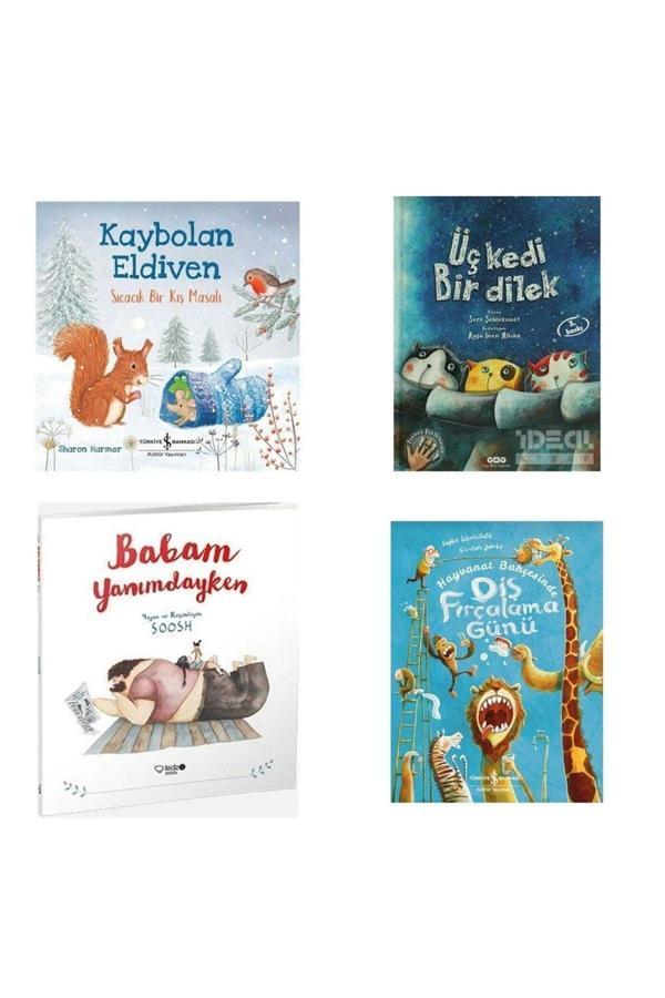 Kaybolan Eldiven ,üç Kedi Bir Dilek ,babam Yanımdayken Ve Hayvanat Bahçesinde Diş Fırçalama Günü - Zagrozal Yayınevi - Image 1
