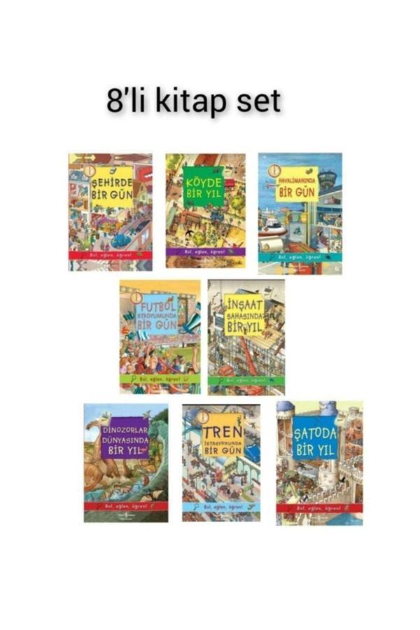 Bul,öğren Eğlen Serisi(8 Kitap Set) - Zagrozal Yayınevi - Image 1