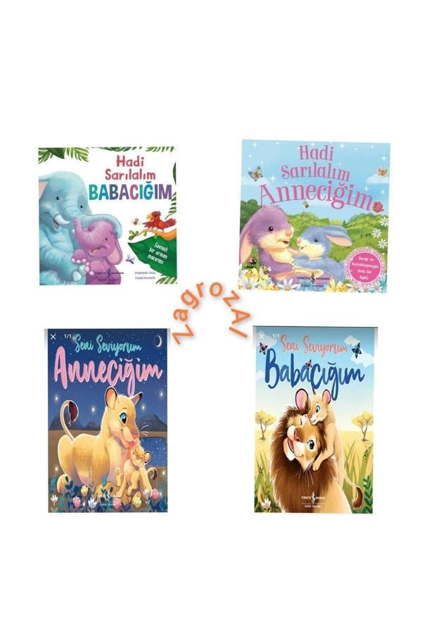 Hadi Sarılalım Babacıgım Ve Annecıgım , Seni Seviyorum Annecıgım Ve Babacıgım - Zagrozal Yayınevi - Image 1