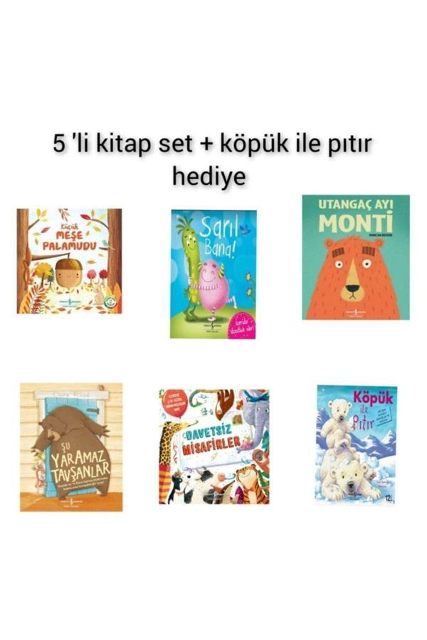 Meşe Palamudu,monti,sarıl Bana ,yaramaz Tavsanlar Ve Davetsiz Misafirler 5 Kitap Set - Zagrozal Yayınevi - Image 1