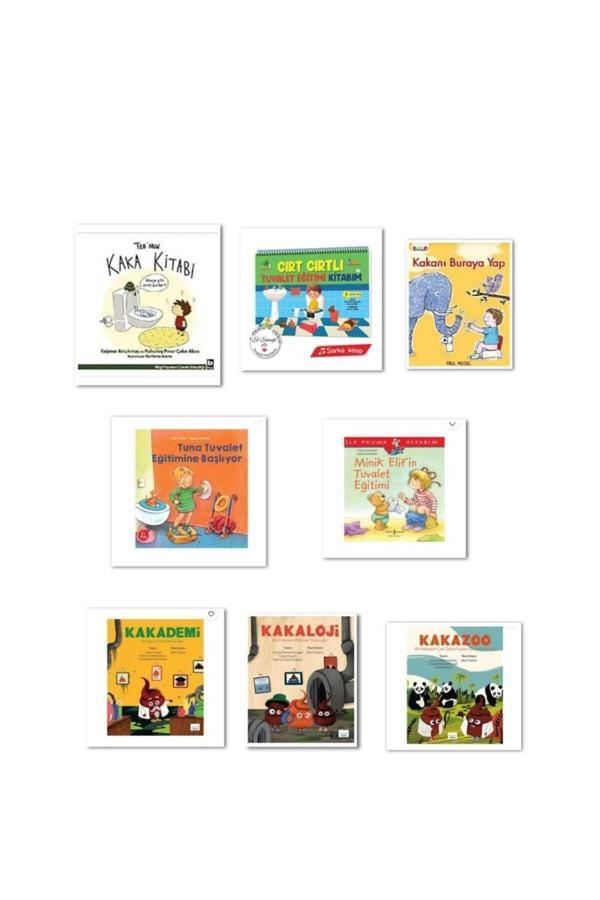 .kakademi,kakazoo,kakaloji,tuna,elif,teo,cırtcırtlı Ve Kakanı Buraya Yap 8 Li Set - Zagrozal Yayınevi - Image 1
