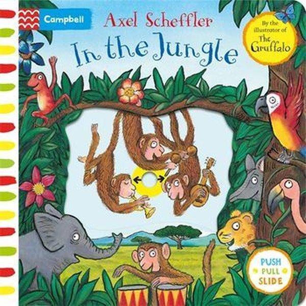 In the Jungle : A Push Pull Slide Book - Pan MacMillan - Image 1