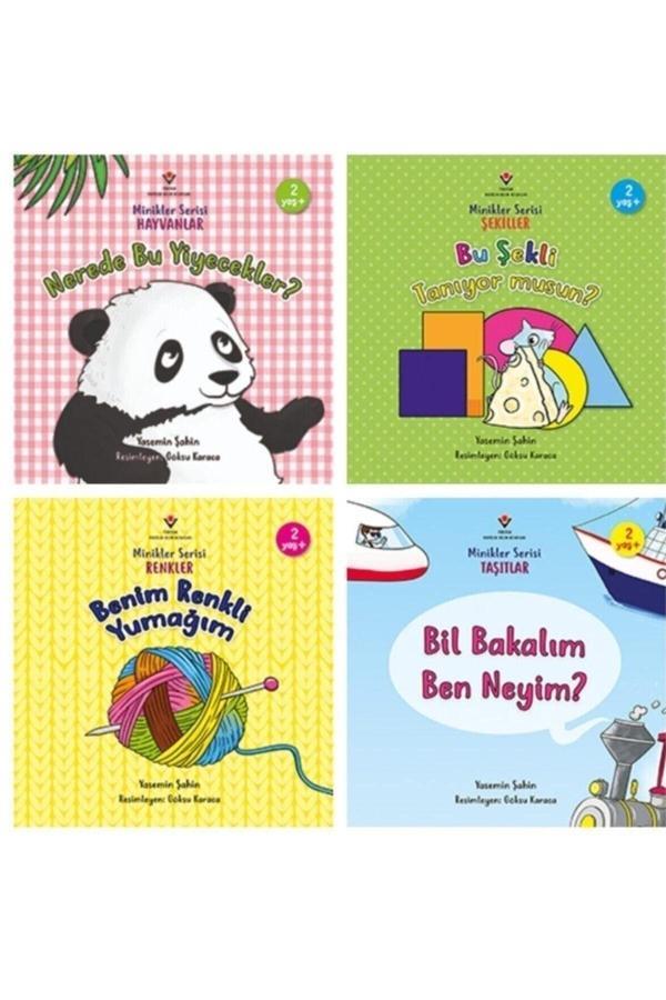 Tübitak Popüler Bilim Minik Şekiller Seti ( Taşıtlar ,hayvanlar ,şekiller Ve Renkler) - Zagrozal Yayınevi - Image 1