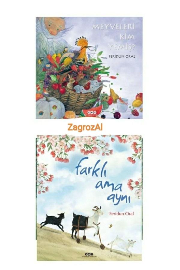 Meyveleri Kim Yemiş Ve Farklı Ama Aynı 2 Li Set - Zagrozal Yayınevi - Image 1
