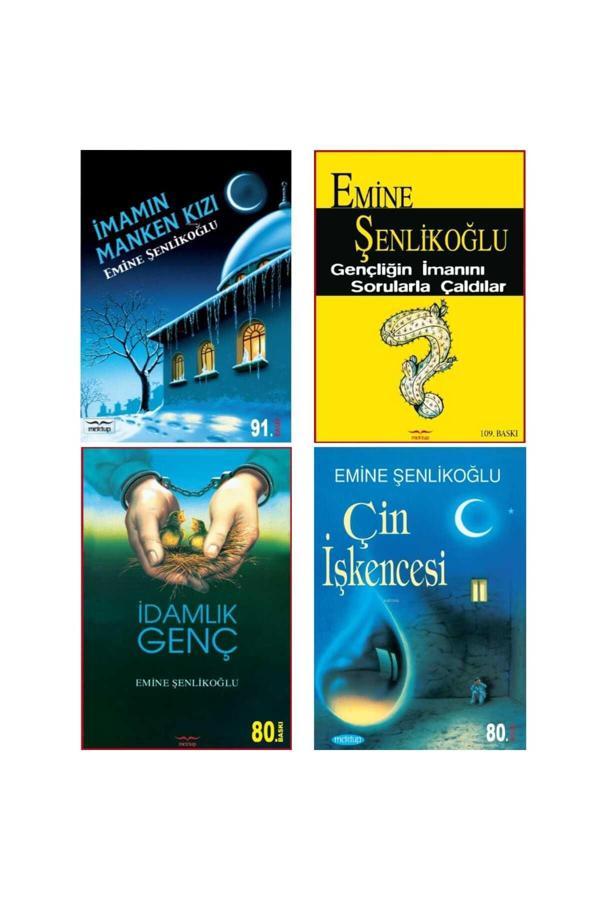 Mektup Yayınları Emine Şenlikoğlu 4 Kitap Seti/ İmamın Manken Kızı/ İdamlık Genç/ Çin İşkencesi/ Gençliğin İmanını - Mektup Yayınları - Image 1