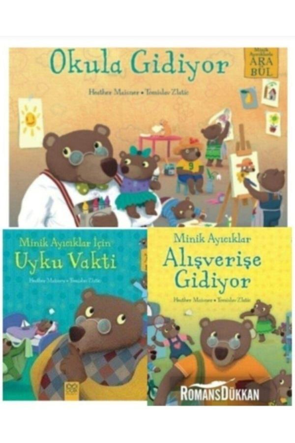 Minik Ayıcıklar Serisi 3 Kitap - Zagrozal Yayınevi - Image 1