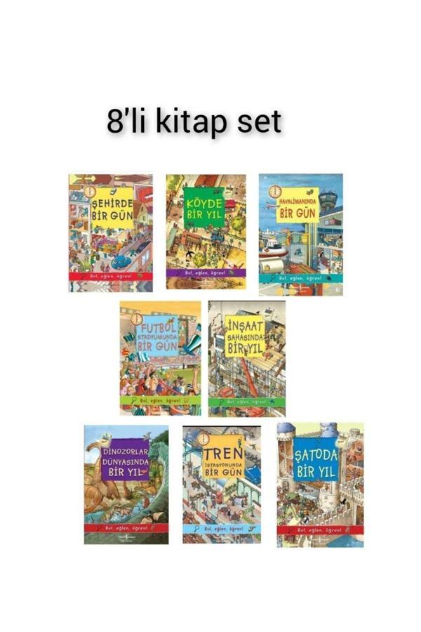 Bul,öğren Eğlen Serisi(8 KİTAP SET) - İş Bankası Kültür Yayınları - Image 1