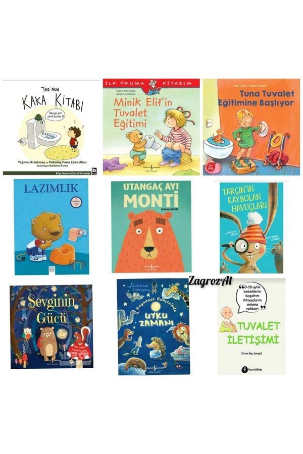 Teo,elif,tuna,lazımlık,monti,tarçın,sevginin Gücü,uyku Zamanı Ve Tuvalet Iletisimi 9 Kitap - Zagrozal Yayınevi - Image 1