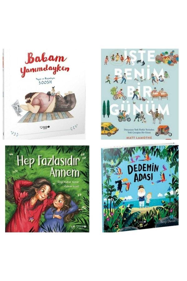 Babam Yanımdayken ,işte Benim Bir Günüm, Hep Fazlasıdır Annem , Dedemin Adası - Redhouse Kidz Yayınları - Image 1