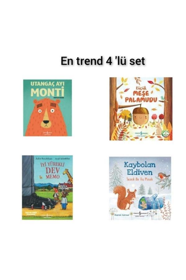 Monti/ Kaybolan Eldiven / Küçük Meşe Palamudu / Iyi Yürekli Dev Memo - İş Bankası Kültür Yayınları - Image 1
