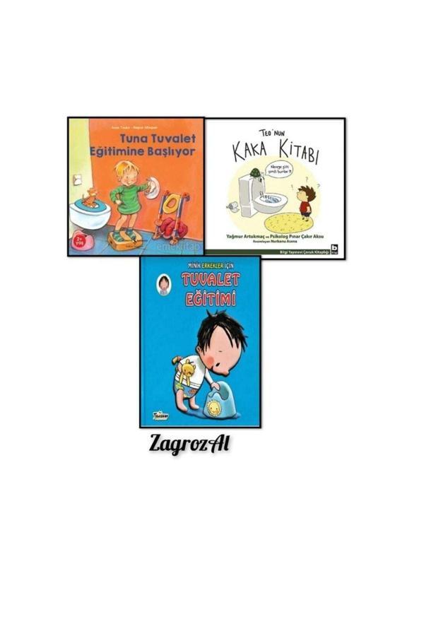 Tunanın Tuvalet Eğitimi Teonun Kaka Kitabı Ve Minik Erkekler Icın Tuvalet Egıtımı 3 Lu Set - Zagrozal Yayınevi - Image 1