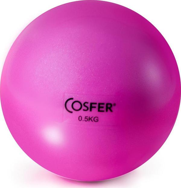 Pilates Ağırlık ( Toning) Topu 0,5 Kg Pembe - Image 1
