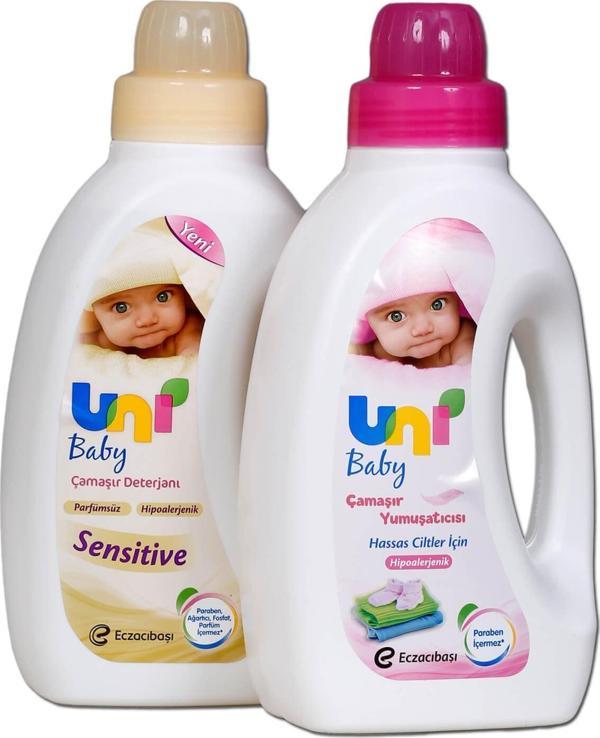 Uni Baby Çamaşır Deterjanı ve Yumuşatıcısı 1500ml - Image 1