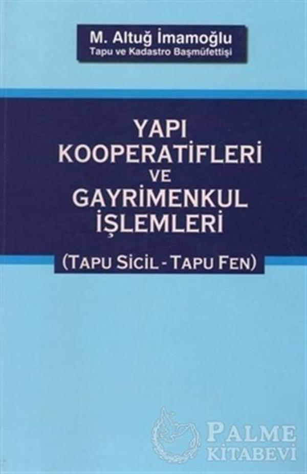 Yapı Kooperatifleri Ve Gayrimenkul İşlemleri - Palme Yayınları - Image 1