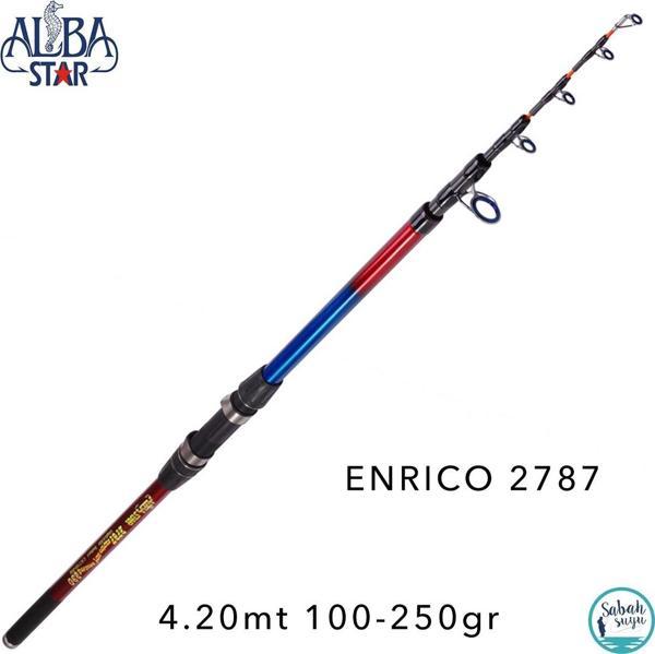 Albastar 2787 Enrico 4.20mt 100-250gr Teleskopik Surf Kamış - Image 1