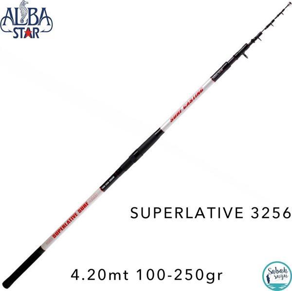 Albastar 3256 Superlative 4.20mt 100-250gr Teleskopik Surf Kamış - Image 1