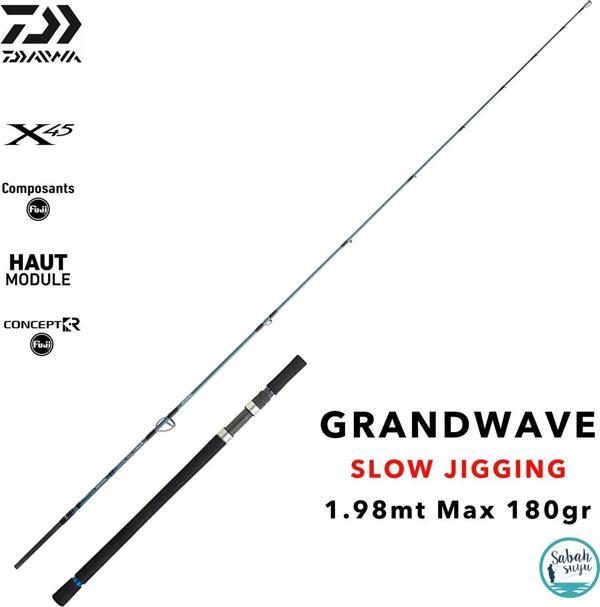 Daiwa Grandwave 1.98mt Max 180gr (S2P) Slow Jigging Kamış - Image 1