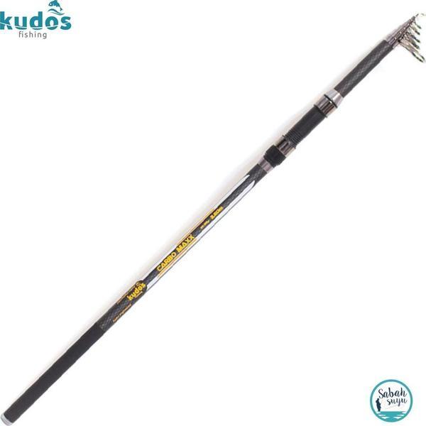 Kudos Carbo Maxx 3.90mt 100-200gr Teleskopik Surf Kamış - Image 1