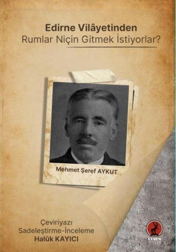 Edirne Vilayetinden Rumlar Niçin Gitmek İstiyorlar? - Ceren Yayınevi - Image 1