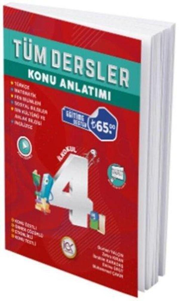 4. Sınıf Tüm Dersler Konu Anlatımı - İlk Önce Yayınları - Image 1