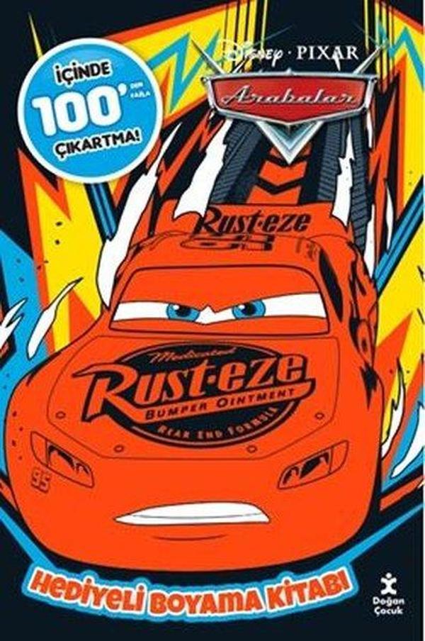 Disney Pixar Arabalar - İçinde 100'den Fazla Çıkartma! Hediyeli Boyama Kitabı - Doğan Çocuk - Image 1
