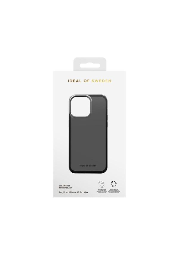 İdeal Of Sweden Clear Case İphone 15 Pro Max Tinted Black - Image 1