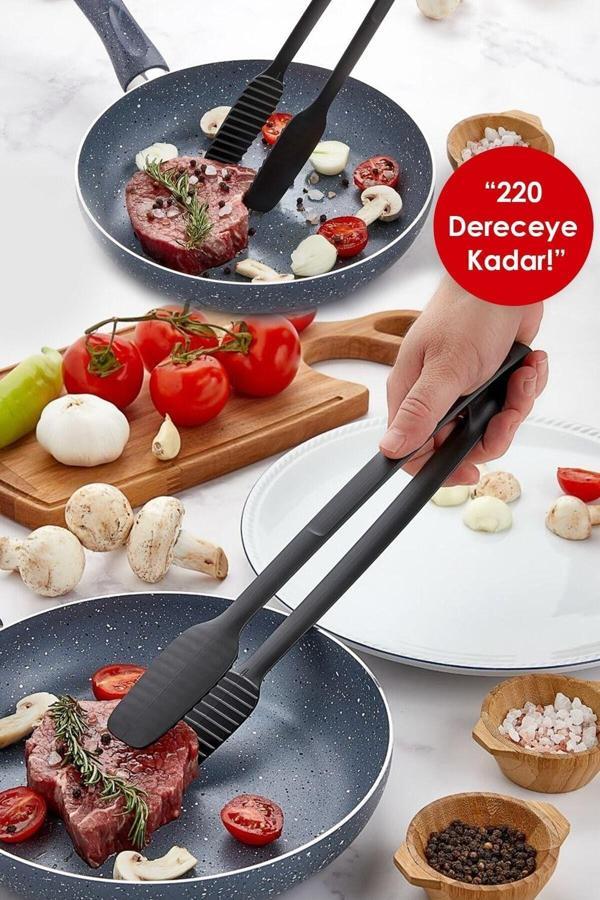 Hb Life Gnarp Tarz Servis Ve Izgara Maşası | Yanmaz Yapışmaz Maşa - Image 1