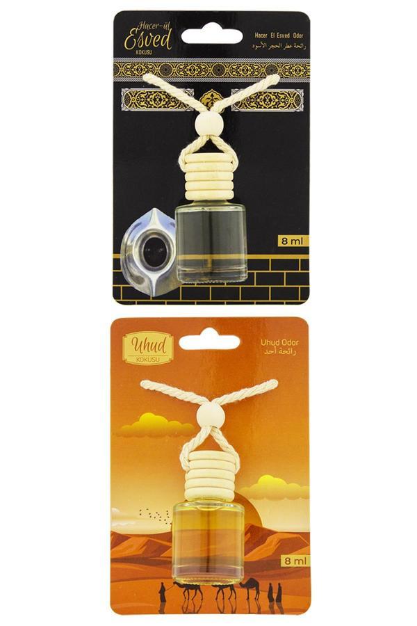 Hacerül Esved Kokusu Ve Uhud Kokusu 8 Ml Araba Kokusu Cam Şişe - Image 1