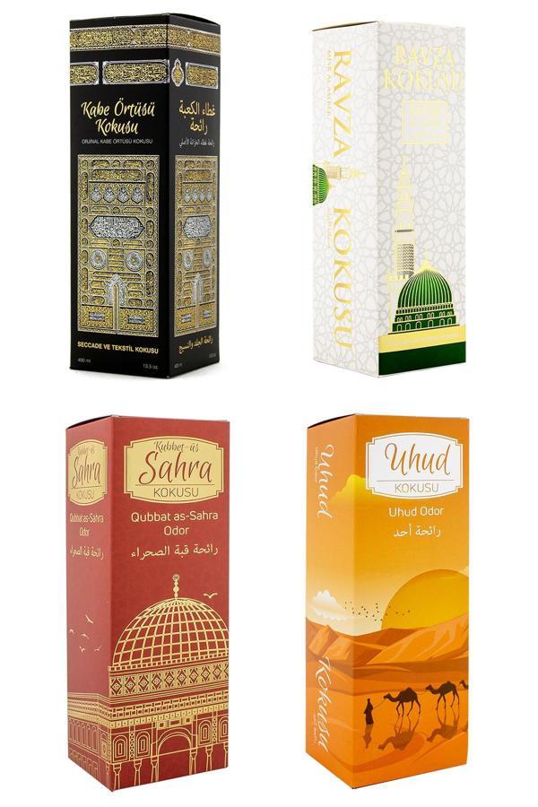 Kabe Örtüsü Kokusu Medine Ravza Kokusu Kubbetül Sahra Kokusu Ve Uhud Kokusu Sprey 400 Ml. - Image 1