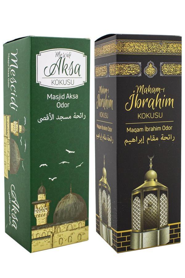 Mescidi Aksa Ve Makamı İbrahim Kokusu Sprey 400 Ml. Beyaz - Image 1