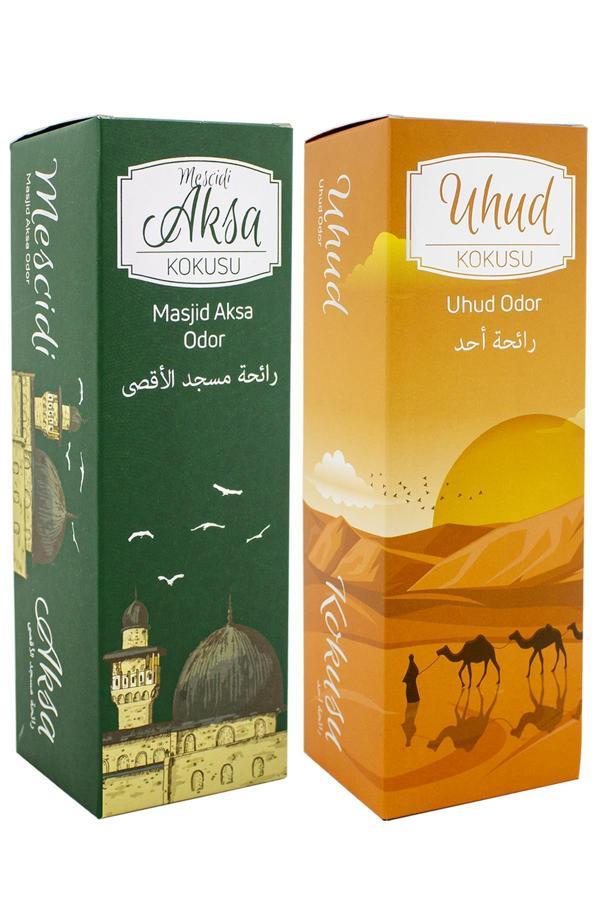 Mescidi Aksa Ve Uhud Kokusu Sprey 400 Ml. Beyaz - Image 1