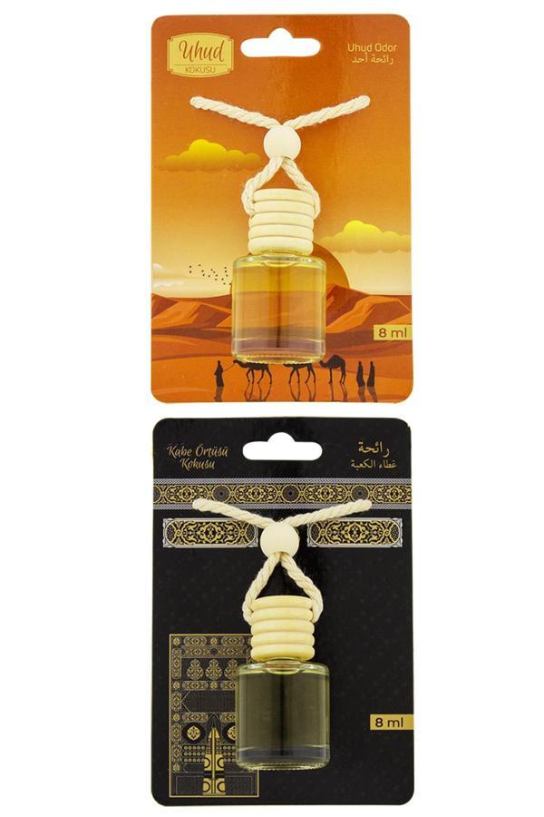 Uhud Kokusu Ve Kabe Örtüsü Kokusu 8 Ml Araba Kokusu Cam Şişe - Image 1