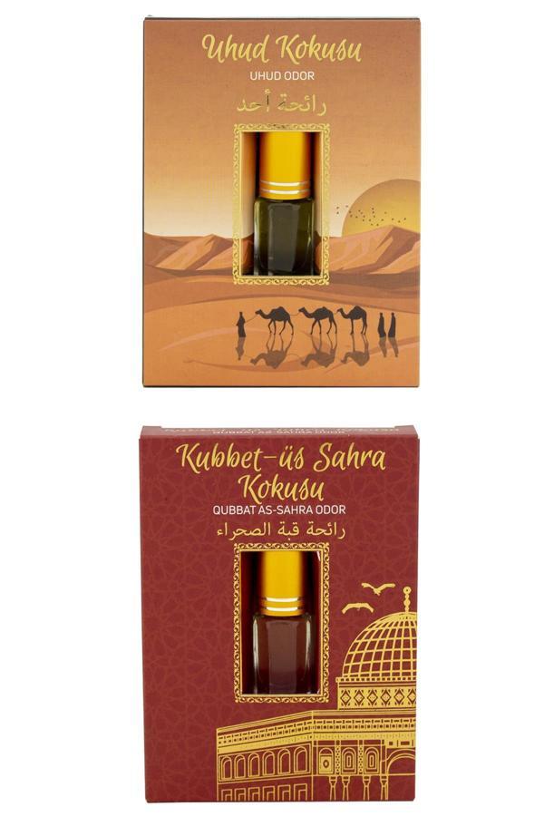Uhud Kokusu Ve Kubetüs Sahra Kokusu Alkolsüz Esans 3ml - Image 1