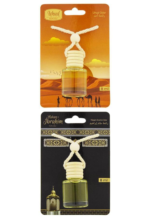 Uhud Kokusu Ve Makamı İbrahim Kokusu 8 Ml Araba Kokusu Cam Şişe - Image 1
