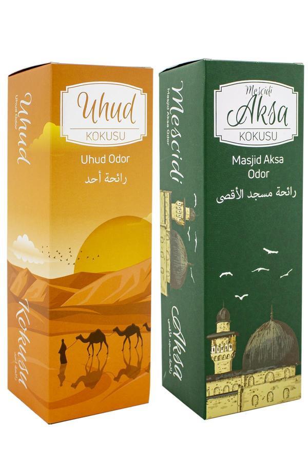 Uhud Ve Mescidi Aksa Kokusu Sprey 400 Ml. Beyaz - Image 1
