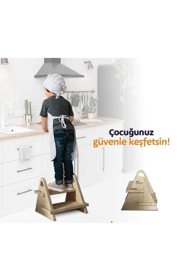 Enwood Armstrong Safir Meşe Mdf Çocuk Basamak - Image 1