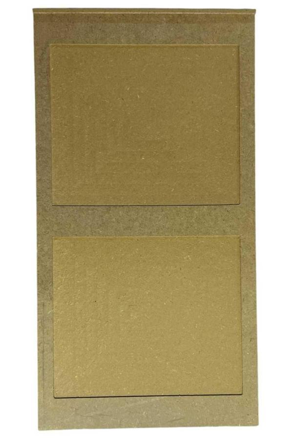 Enwood Boyanabilir Duvar Paneli Iskandinav (50 Cm X 100 Cm )8mm Ham Mdf - Image 1