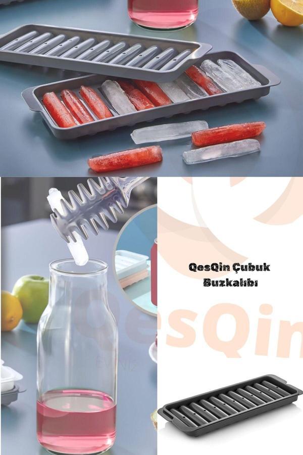 Qesqin Buz Kalıbı Çubuk Şeklinde Buz Donduran Pratik Buz Yapıcı – Buz Hazırlama, Buz Küpü Ve Çubuk Buz - Image 1