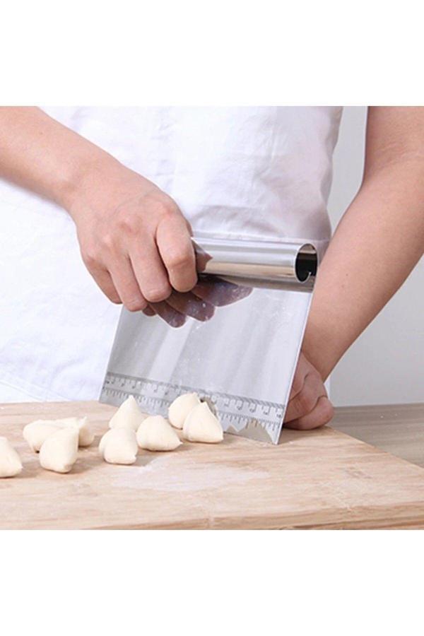 Qesqin Çelik Spatula Hamur Kazıyıcı Pasta Sıvama Aparatı 15 Cm Sıvama Aparatı - Image 1