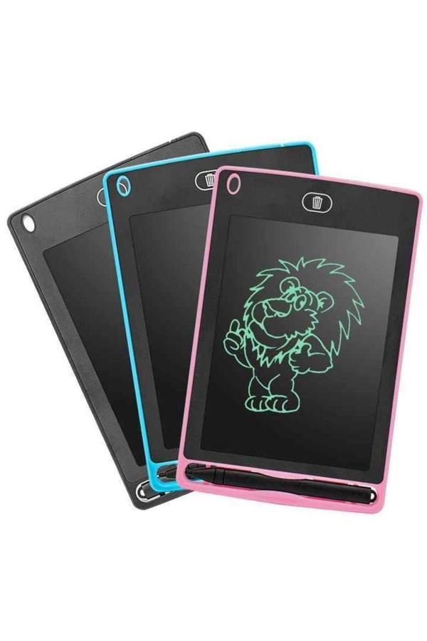 Qesqin Grafik Digital Çocuk Yazı Çizim Tableti Lcd 8.5 Inc Ekranlı &#43<br> Bilgisayar Kalemli - Image 1