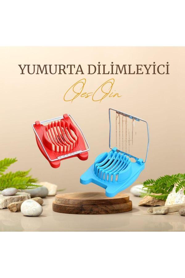 Qesqin Haşlanmış Yumurta Dilimleyici Pratik Yumurta Kesme Aparatı | Mutfak Yardımcısı Gereç - Image 1