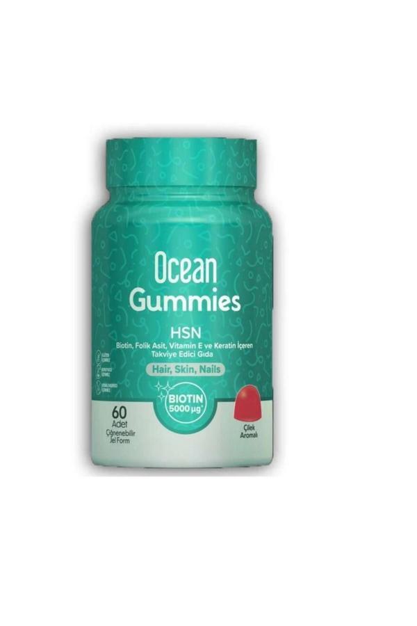 Ocean Gummies HSN 60 Adet Çiğneme Jel Form - Image 1