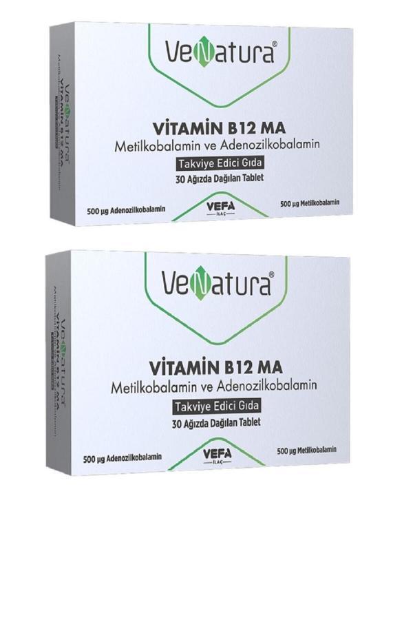 Venatura Vitamin B12 Ma 30 Tablet 2 Adet - Image 1
