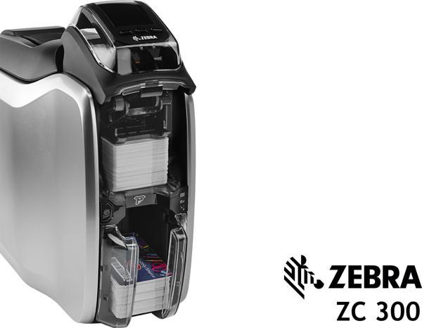 ZEBRA ZC300 DUAL SİDED ÇİFT YÜZ PVC KART YAZICI ZC32-000CQ00EM00 - Image 1
