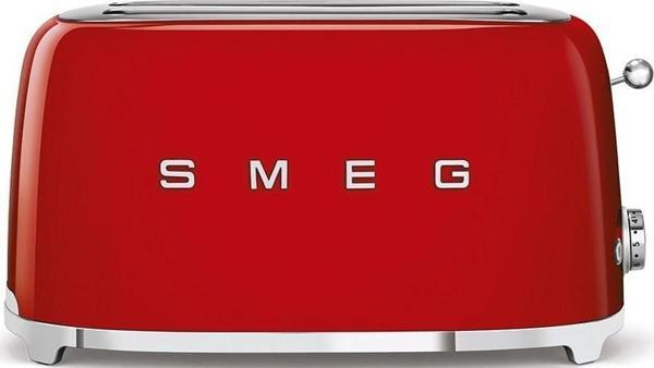 Smeg TSF02RDEU Retro Kırmızı 2x2 Slot Ekmek Kızartma Makinesi - Image 1
