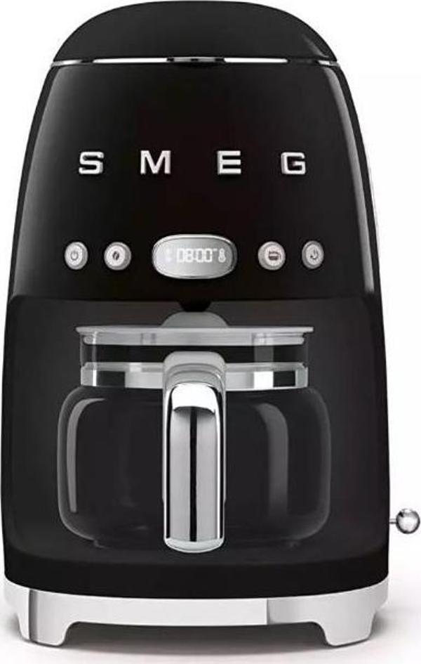 Smeg Dcf02Bleu Retro Siyah 1.4 Litre 10 Bardak Filtre Kahve Makinesi - Image 1